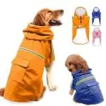 Waterproof Reflective Dog Raincoat