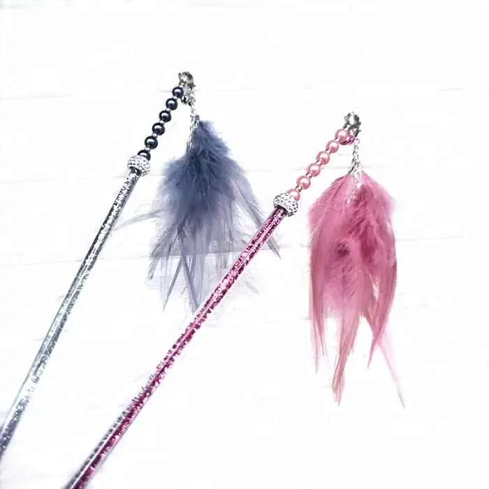 Cat toy diy funny cat stick material package
