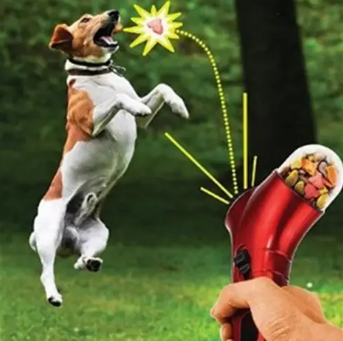 Pet Food Catapult Feeder Funny Dog Toy