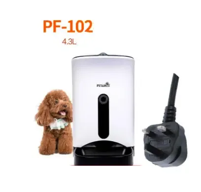 Automatic Feeding Device Wifi Cat Dog Food Timing Quantitative Basin