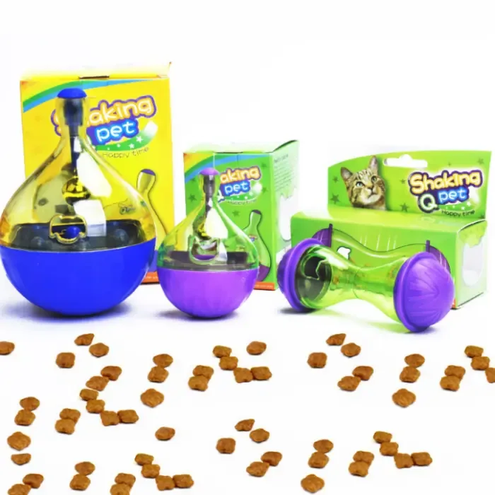 Interactive Cat IQ Treat Ball Toy