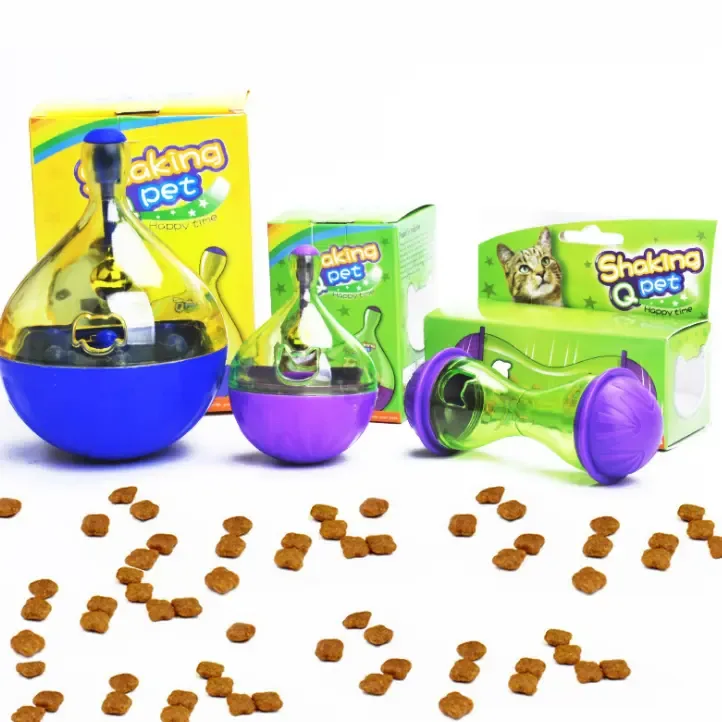 Interactive Cat IQ Treat Ball Toy