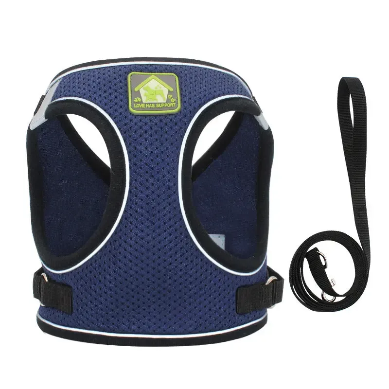 Reflective and Breathable Traction Rope for Dog
