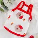 Strawberry Vest Puppy Thin Spring And Autumn Clothes