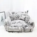 Pet Supplies Autumn And Winter Sofa Pet Nest Canvas