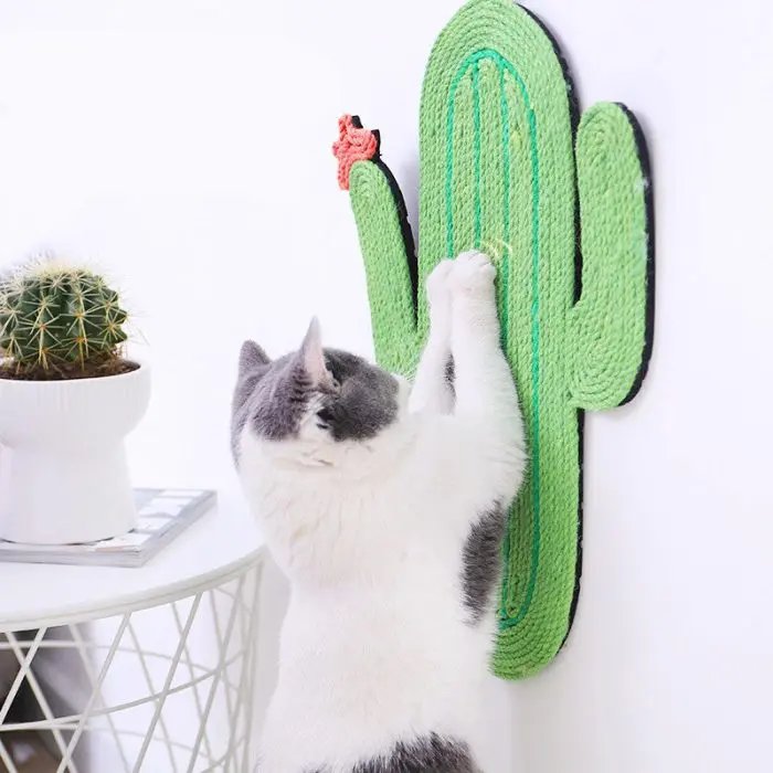 Cactus Cat Scratch Pad