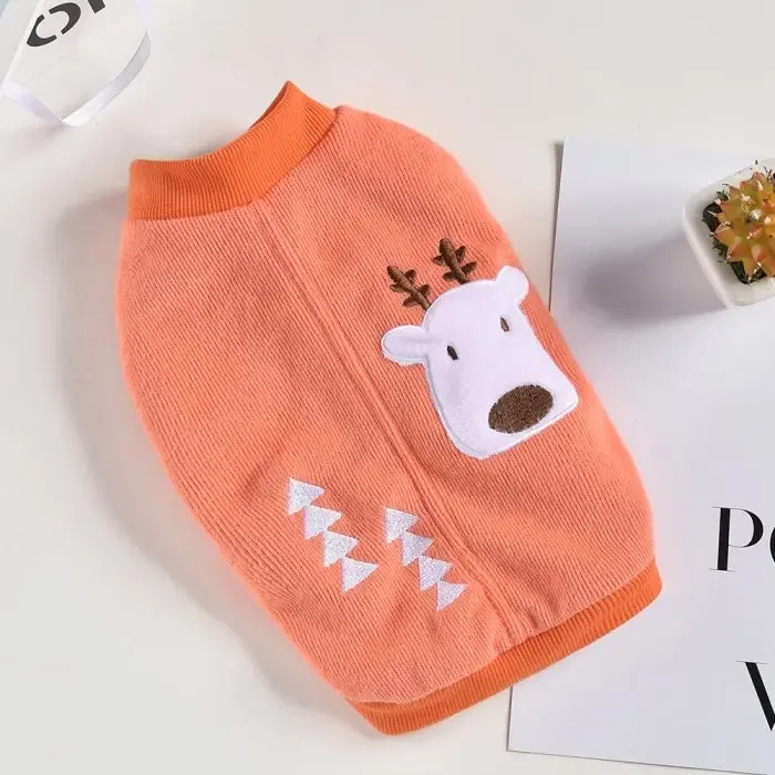 Chihuahua Warm Clothes With Fleece Leisure Sweater For Dog