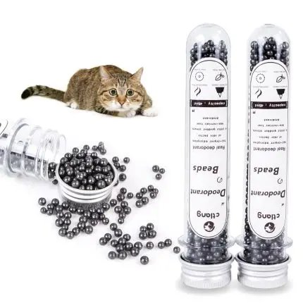 Pet Cat Litter Deodorizing Powder Remove Bamboo Charcoal Activated Carbon Box Pet Odor Neutralizer Cat