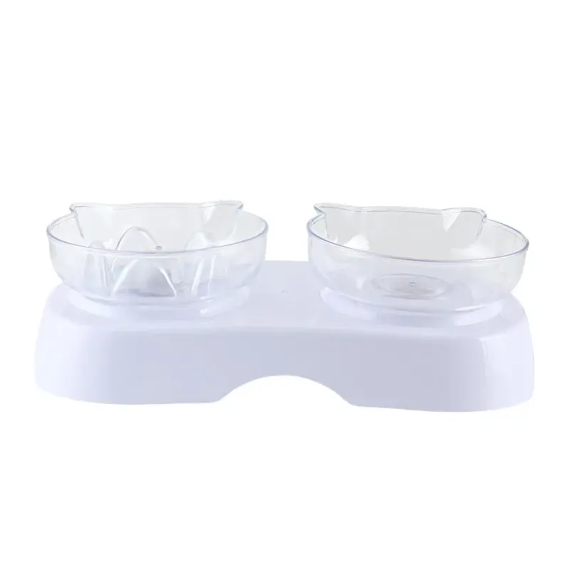 Protect The Cervical Spine Plastic Cat Bowl