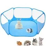 Portable Small Animal Playpen Folding Outdoor Indoor Exercise Pet Cage Tent