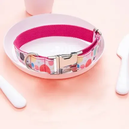 Cute Bubble Pet Collar Dog Collar Outdoor Dog Collar