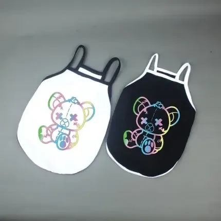 Trendy Brand Pet Clothes Summer Cotton Camisole For Dog and Cat