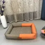 Comfortable and breathable dog kennel bed