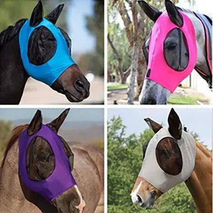 Horse Face Equestrian Universal Mosquito Cover