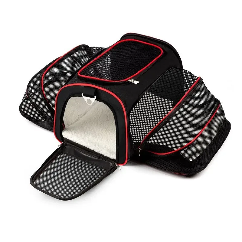 1720557396374 Pet Trolley Bag Mesh Car Kit