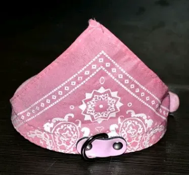 Pet Bandana Adjustable neckerchief fits many different sizes Triangle Scarf Towel