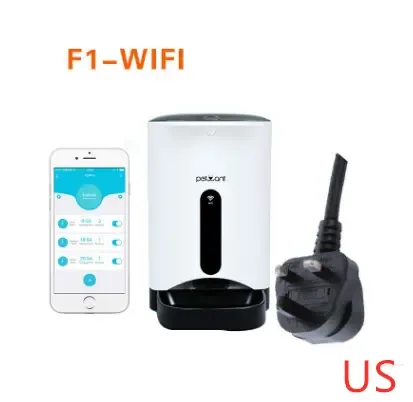 Automatic Feeding Device Wifi Cat Dog Food Timing Quantitative Basin