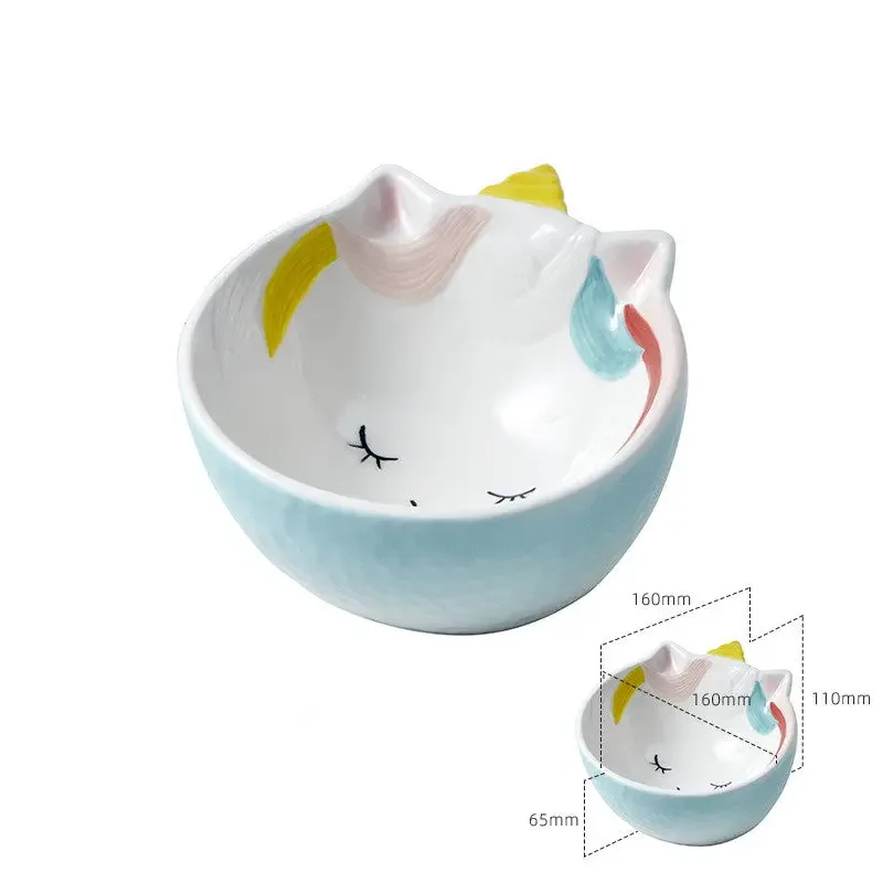 Amazing Cat Feeding Bowl (Ceramic)