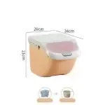 Storage sealed moisture-proof pet food bucket For Dog And Cat