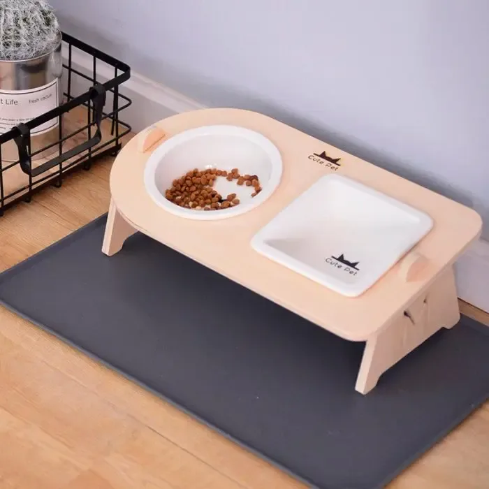Dog And Cat food double bowl