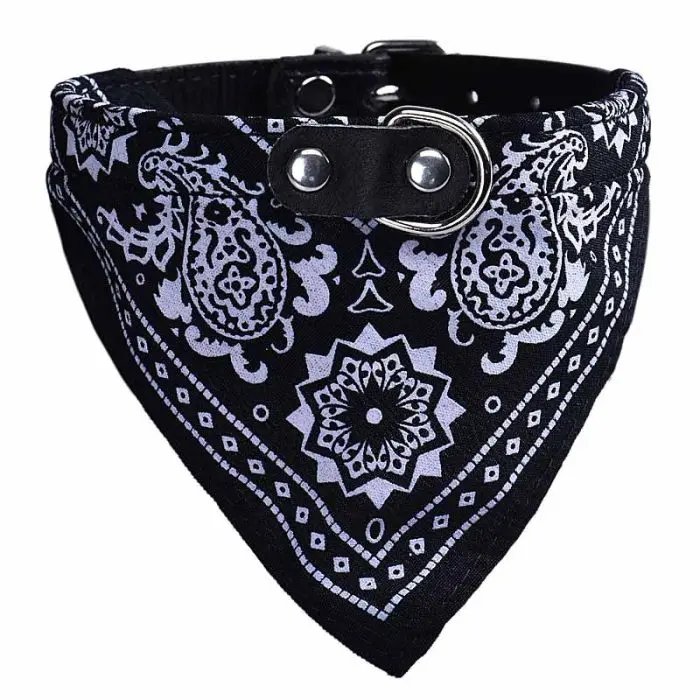 Pet Bandana Adjustable neckerchief fits many different sizes Triangle Scarf Towel