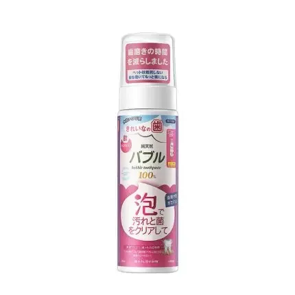 Pet oral cleaning foam toothpaste