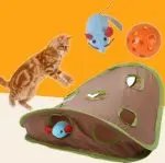 Puzzle nine hole mouse hole bell ball cat toy