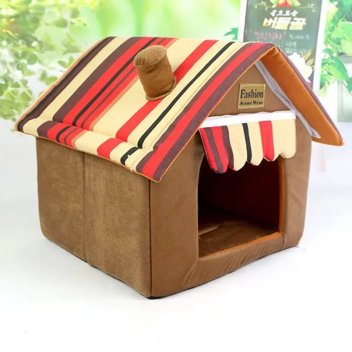 Pet summer detachable folding warm house Bed For Dog And Cat