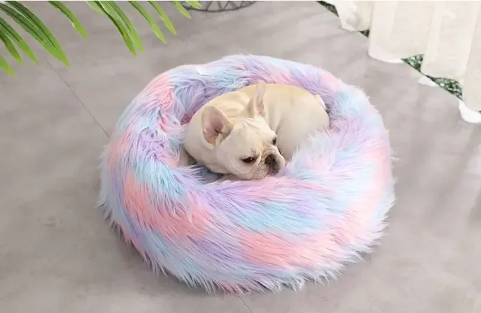 The unicorn series is a colorful plush circle