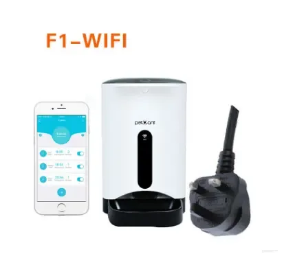 Automatic Feeding Device Wifi Cat Dog Food Timing Quantitative Basin
