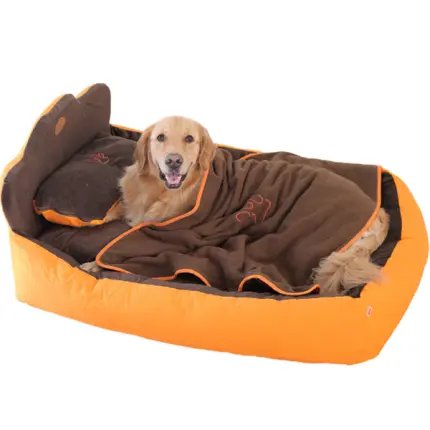 Pets Bed Removable And Washable Pet Kennel Bed For Dog And Cat