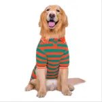 Pet clothes polo shirt two legged clothes