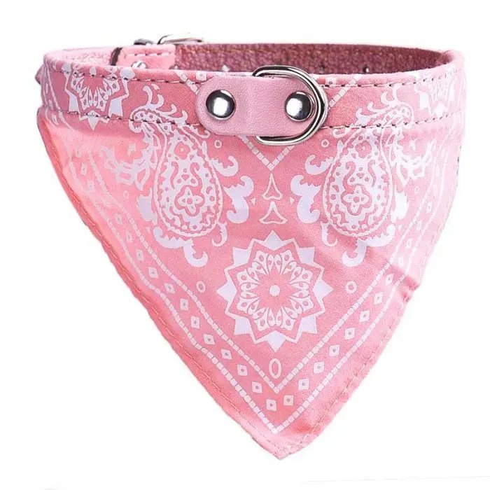 Pet Bandana Adjustable neckerchief fits many different sizes Triangle Scarf Towel