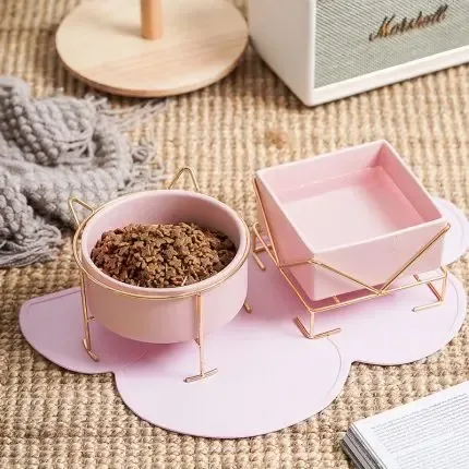 Protect the cervical spine pet bowl