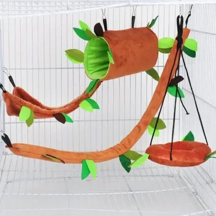 Plush Toy Hamster Tree