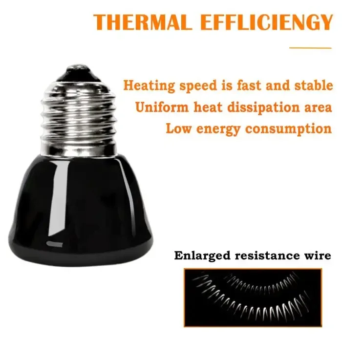 Reptile Pet Heating Lamp