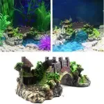 Aquarium Fish Tank Vintage Decorative Bridge