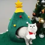 Pet Cat House Dog Bed Kennel Puppy Cave Warm Sleep Bed