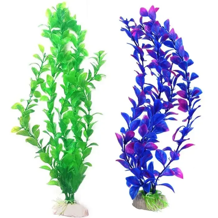 Artificial Aquarium Plant Decoration Fish Tank Submersible Flower Grass