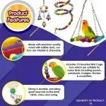 10 Peaches Bird Cage Toys