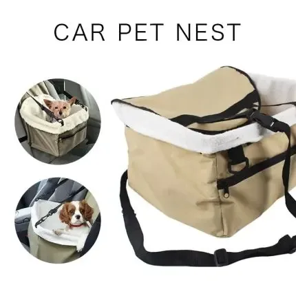 Winter Warm Pet Dog Carrier Car Seat Cover