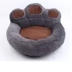 Velvet Cute House Bear Paw Shape Design