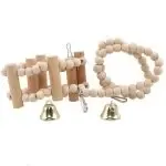 8 Packs Bird Swing Hanging Toy