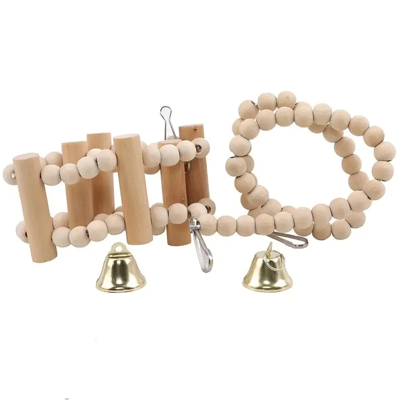 8 Packs Bird Swing Hanging Toy
