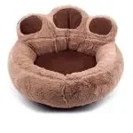 Velvet Cute House Bear Paw Shape Design