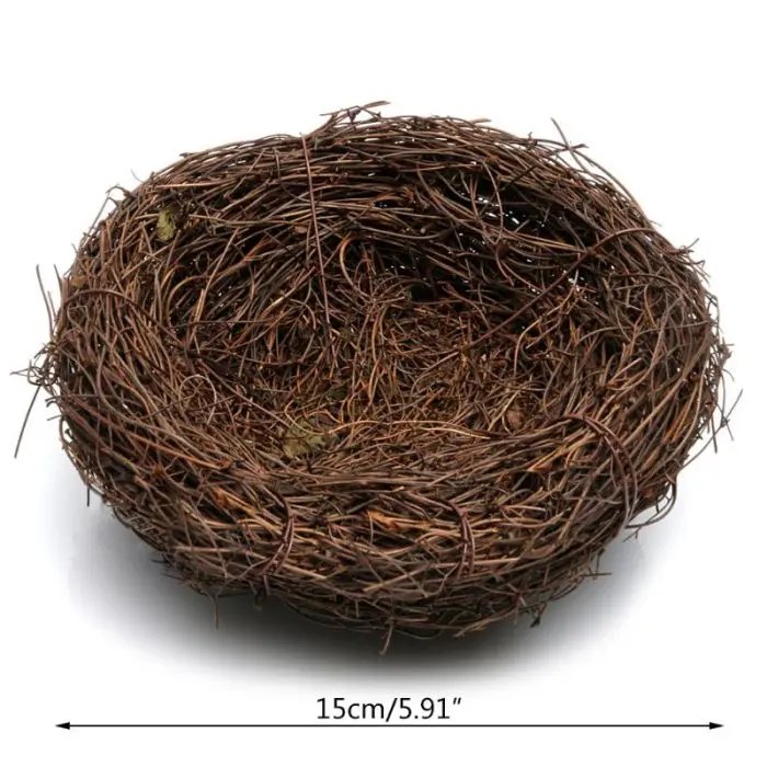 Handmade Vine Brown Bird Nest