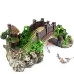 Aquarium Fish Tank Vintage Decorative Bridge