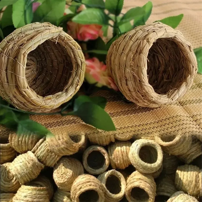 Handmade Straw Natural Bird Nest