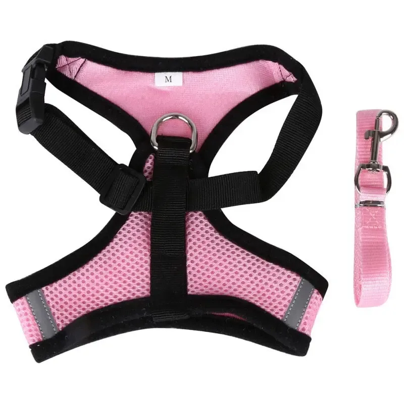 Pet Chest Strap Shining Rhinestone Heart design