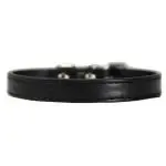 Adjustable Colorful Pet Collars PU Leather Neck Strap Safe For Dogs